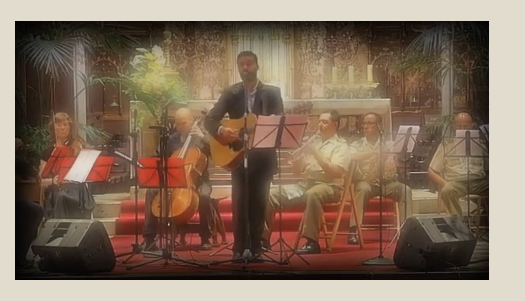 Jaime Anglada performs Aquí Por Ti at La Seu de Mallorca